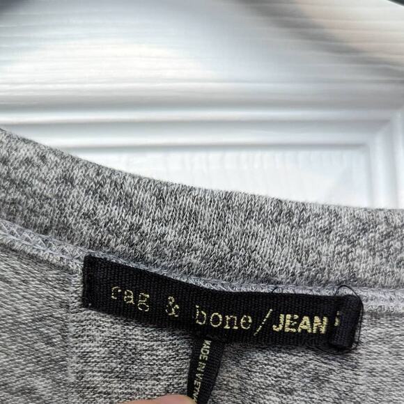 Rag & Bone Jean Shirt Size S Gray Capsule Wardrobe Basic Staple Every Day Casual - Picture 10 of 13